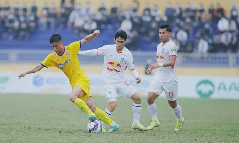 Vòng 19 V.League 2022 > Hoàng Anh Gia Lai - Sông Lam Nghệ An (18 giờ ngày 14/10): Tiếp tục hy vọng tốp 3