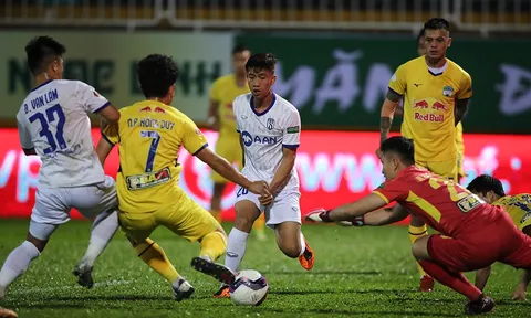 V.League2022: 7 trận không thắng, Hoàng Anh Gia Lai lo trụ hạng