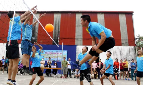 Giải Bóng chuyền hơi Hội Nông dân huyện Tân Uyên lần thứ V 