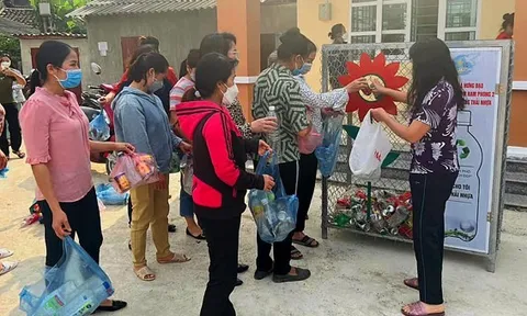Hội Liên hiệp Phụ nữ thành phố Cao Bằng: Lan tỏa mô hình “Thu gom, phân loại rác thải nhựa”