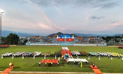 Khai mạc Đại hội Thể dục thể thao tỉnh Ninh Thuận lần thứ VII năm 2022