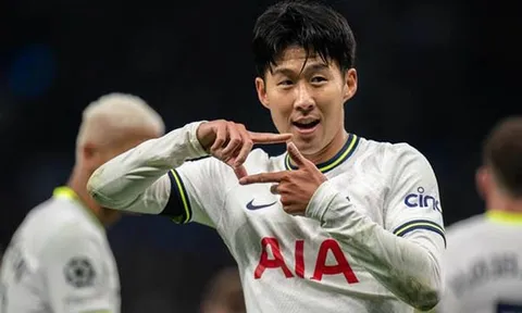 Tiền đạo Son Heung-min lập kỳ tích trong cuộc đua "Quả bóng Vàng" 2022