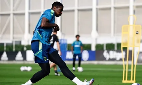 Tiền vệ Pogba trở lại tập luyện sẵn sàng tái xuất cùng Juventus