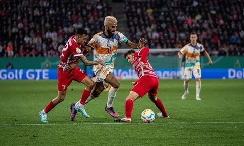 Bayern Munich thắng đậm ở vòng 2 Cúp Quốc gia Đức