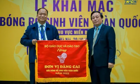 Khai mạc giải Bóng rổ Sinh viên toàn quốc 2022 khu vực miền Bắc
