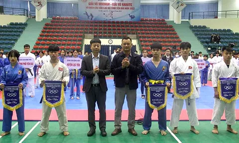 Giải Karate và Vovinam các câu lạc bộ tỉnh Yên Bái năm 2022