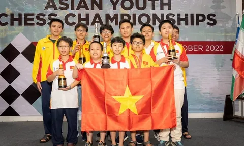 Các kỳ thủ Việt Nam thắng lớn ở giải trẻ châu Á 2022