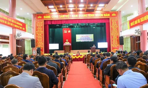 Huyện Thạch Hà tổ chức tập huấn Luật Bảo vệ môi trường năm 2020 cho cán bộ công chức cấp huyện, xã