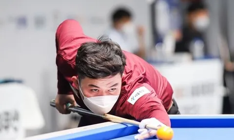 Giải Billiards Carom 3 băng Veghel World Cup 2022: Bao Phương Vinh vào vòng 3
