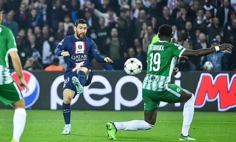 Messi thăng hoa đưa PSG sớm vượt qua vòng bảng Champions League
