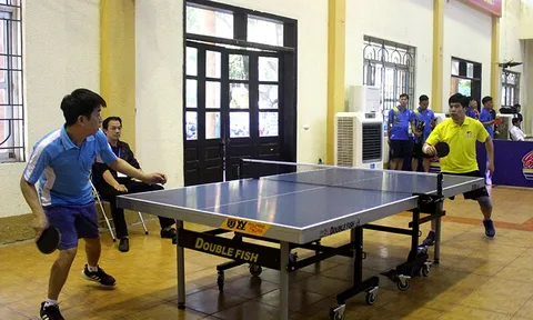 Giải Bóng bàn - Cầu lông cán bộ, giáo viên, nhân viên ngành Giáo dục Phú Thọ