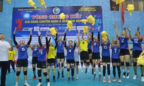 Vô địch giải Bóng chuyền hạng A, TP.HCM trở lại giải vô địch quốc gia 2023