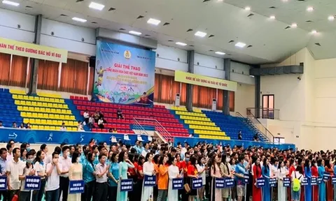 720 vận động viên tranh tài giải Thể thao Công đoàn Viên chức Việt Nam năm 2022