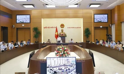 Ủy ban Thường vụ Quốc hội họp cho ý kiến việc tiếp thu hai dự thảo Luật