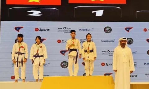 Ju-jitsu Việt Nam giành huy chương vàng nội dung trẻ tại giải vô địch thế giới 2022