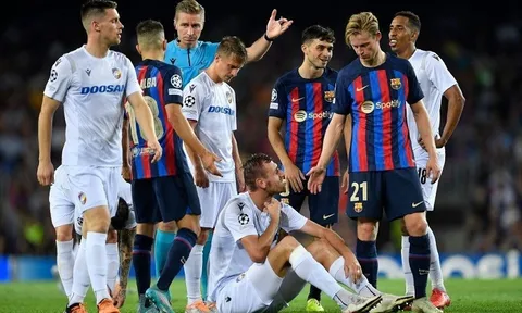 Lượt 6 Vòng bảng Champions League 2022-2023 > Viktoria Plzen – Barcelona (3 giờ ngày 2/11): Khách thắng dễ