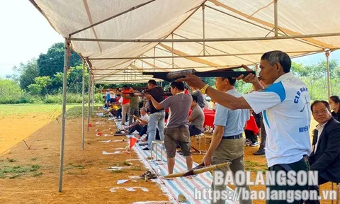 Giải Bắn nỏ huyện Bắc Sơn mở rộng lần thứ nhất năm 2022