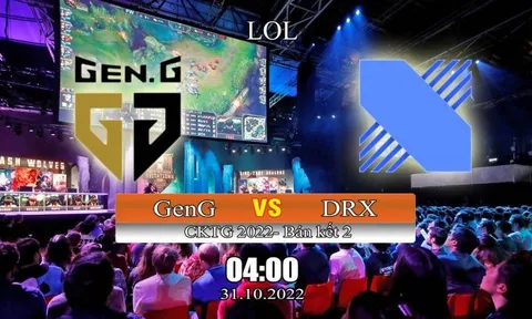 Đánh bại GEN, DRX vào Chung kết giải CKTG 2022