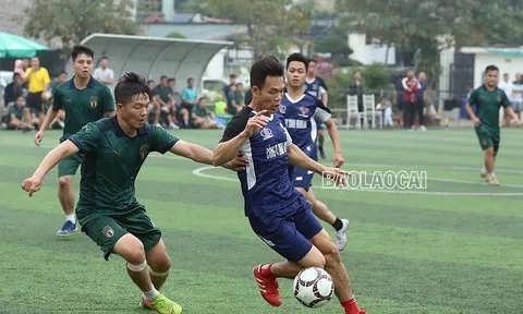 Đội bóng Công ty TNHH Khoáng sản và Luyện kim Việt Trung vô địch giải Bóng đá Cup Nissan Lào Cai năm 2022