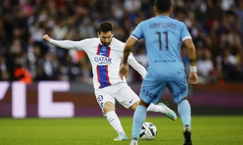 Messi sớm rời đội hình Paris Saint-Germain để cùng Argentina chuẩn bị cho Vòng chung kết World Cup 2022