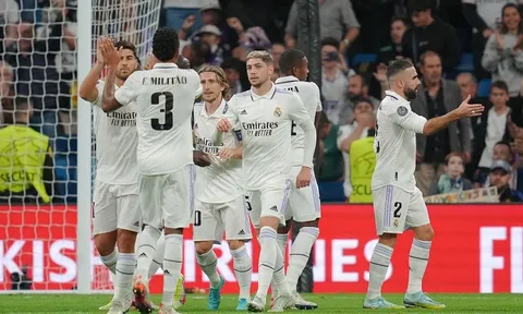 Bảng F Champions League 2022-2023: Real Madrid hủy diệt Celtic, RB Leipzig thắng thuyết phục để vào vòng 1/8