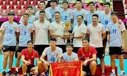 Bóng chuyền nam Quân đội kết thúc tập huấn Thái Lan