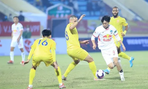 Vòng 23 V.League 2022 > Hoàng Anh Gia Lai - Nam Định (18 giờ ngày 4/11): Chưa thể tìm lại niềm vui