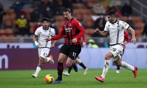 Vòng 13 Serie A 2022-2023 > AC Milan - Spezia (2 giờ 45 ngày 6/11): Tiếp đà thăng hoa trên sân nhà