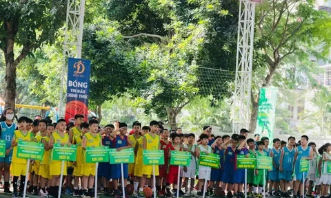 Khởi tranh Vòng chung kết giải Bóng rổ học sinh Tiểu học Hà Nội lần thứ XVI - Cúp NESTLE MILO 2022