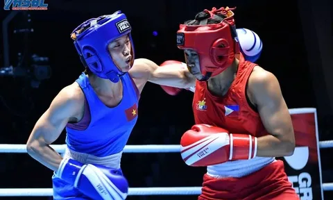 Nguyễn Thị Tâm vào tứ kết giải vô địch Boxing châu Á Elite Championships 2022