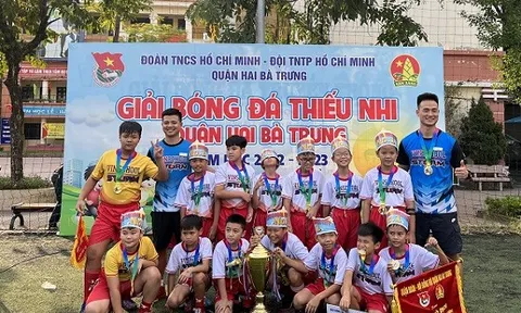 Giải Bóng đá Thiếu nhi quận Hai Bà Trưng năm học 2022-2023