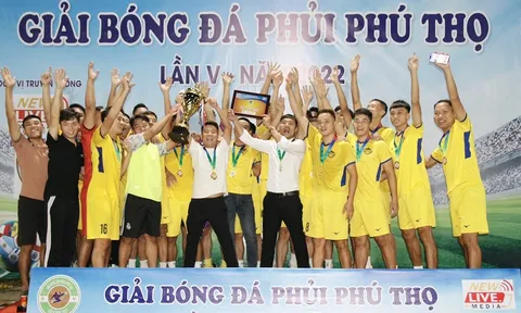 FC Sơn Dương vô địch giải Bóng đá phủi Phú Thọ năm 2022