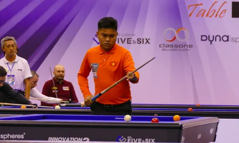 Nguyễn Trần Thanh Tự vào vòng chung kết giải Billiard Carom 3 băng World Championship 2022