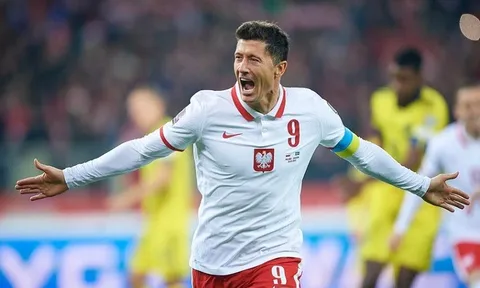 Robert Lewandowski là "ngôi sao" được kỳ vọng nhất của Ba Lan tại World Cup 2022