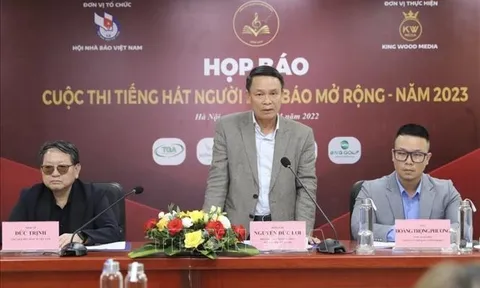Cuộc thi Tiếng hát Người làm báo mở rộng năm 2023