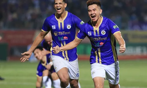 Thắng Hồng Lĩnh Hà Tĩnh, Hà Nội FC vô địch V.League sớm 1 vòng đấu