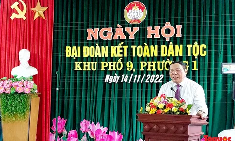 Phát huy khối đại đoàn kết dân tộc ở khu dân cư