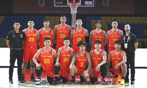 Đội tuyển bóng rổ Việt Nam dừng bước ở Vòng sơ loại FIBA Asia Cup 2025