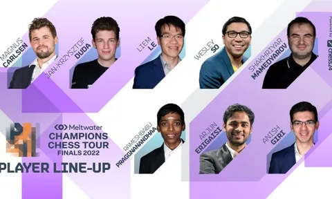 Champions Chess Tour Final 2022: Quang Liêm thắng kỳ thủ số 8 thế giới