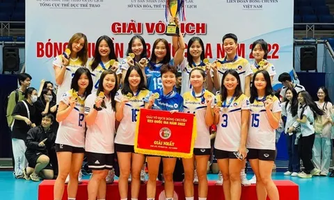 Nam Thể Công, nữ Ngân hàng Công thương vô địch giải Bóng chuyền U23 toàn quốc