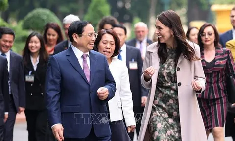 Thủ tướng New Zealand Jacinda Ardern kết thúc tốt đẹp chuyến thăm chính thức Việt Nam