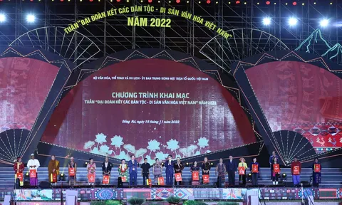 Đại đoàn kết dân tộc - Di sản văn hóa Việt Nam là nền tảng tinh thần vững chắc, là sức mạnh đưa đất nước hội nhập và phát triển