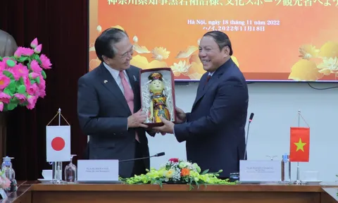 Thúc đẩy hợp tác giữa Bộ Văn hóa, Thể thao và Du lịch Việt Nam và tỉnh Kanagawa (Nhật Bản)
