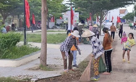 Thị trấn Vạn Giã ra mắt mô hình điểm "Khu dân cư tự quản bảo vệ môi trường"