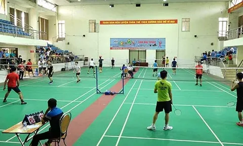 Giải Cầu lông lãnh đạo, cán bộ, công nhân viên chức huyện Thanh Oai năm 2022
