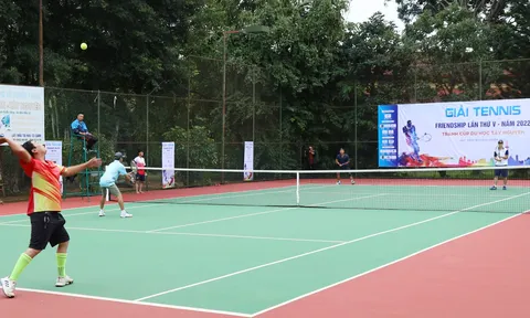 Giải Tennis friendship lần thứ V năm 2022 - tranh Cup Du học Tây Nguyên