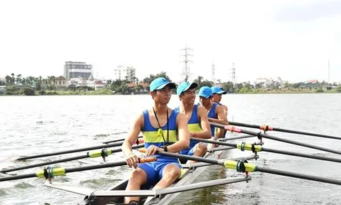 Đại hội Thể thao toàn quốc lần thứ IX - 2022: Hải Dương tạm đầu Bảng xếp hạng huy chương môn Rowing với 2 huy chương vàng