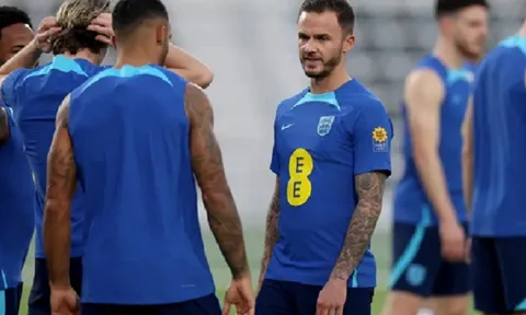 Tiền vệ James Maddison lỡ trận đấu mở màn World Cup 2022 của đội tuyển Anh