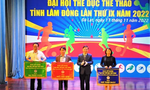 Bế mạc Đại hội Thể dục thể thao tỉnh Lâm Đồng lần thứ IX - 2022