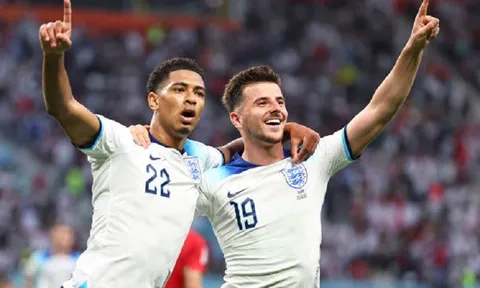 Đội tuyển Anh thiết lập loạt kỷ lục sau lượt trận thứ nhất World Cup 2022